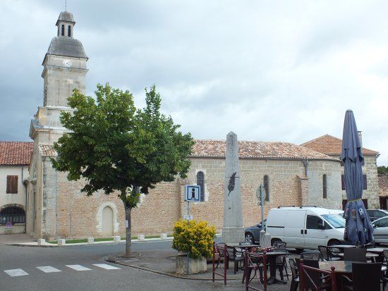 l'église Saint-Eutrope d'Allemans-du-Dropt