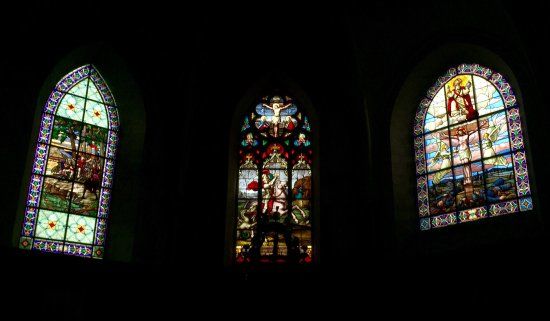 l'église Saint-Georges de Vivonne