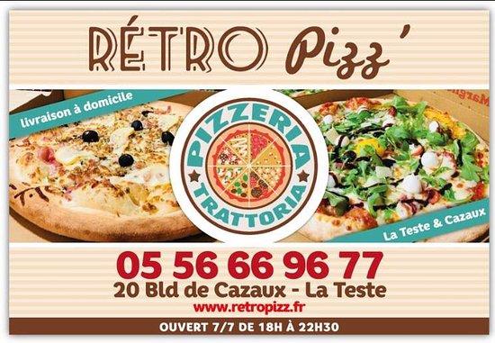 Retro Pizz' la Teste de Buch