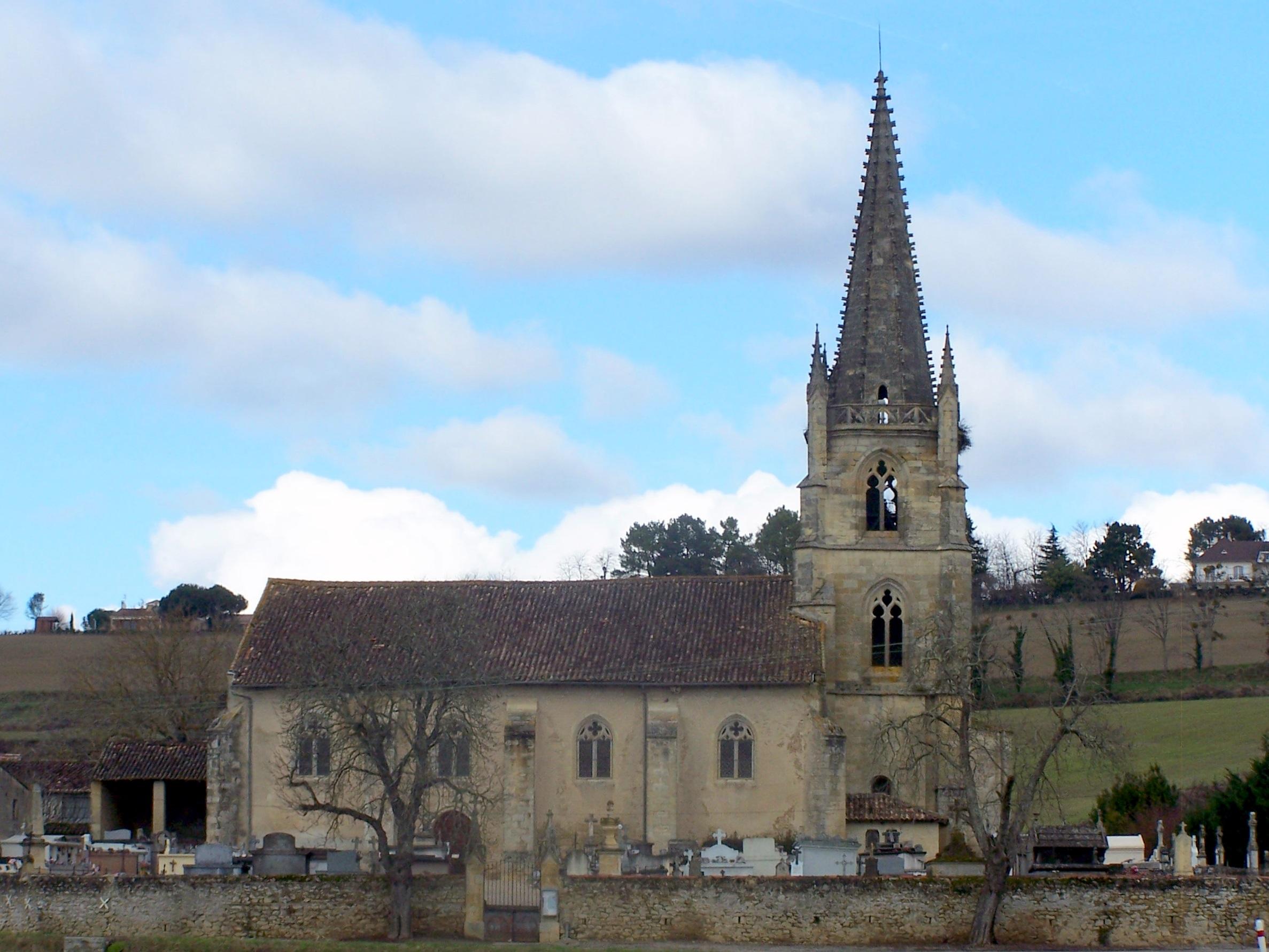 église Saint-Martin de Lamothe-Landerron