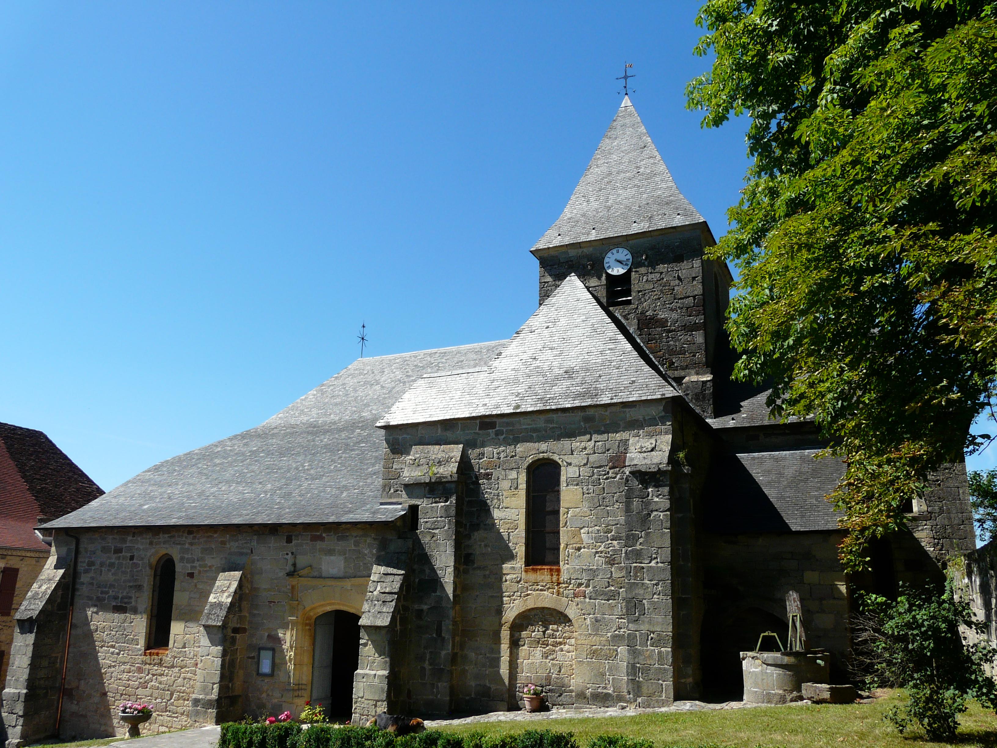 église Saint-Vincent-et-Saint-Cloud de Badefols-d'Ans