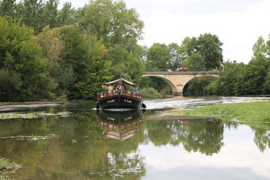 Moulin et gabare du Duellas